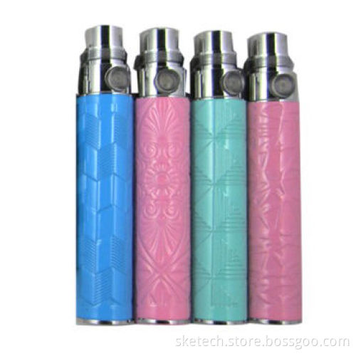 Colorful eGo Battery, Fashionable and Colorful Pattern E-go Battery, Hot Selling